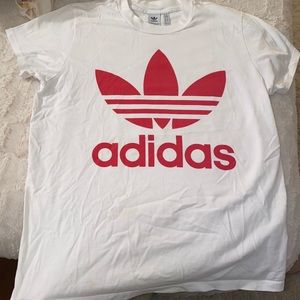 Oversized adidas tee
